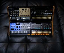 Korg Volca Rack with four modules