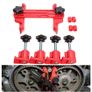BRAND NEW 5Pcs/Set Universal Dual Cam Clamp Camshaft Timing Sprocket Gear Locking Tool Kit Car Auto Sprocket Gear Engine Timing Tool Set Image 4