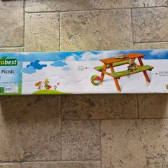 Childrens picnic bench