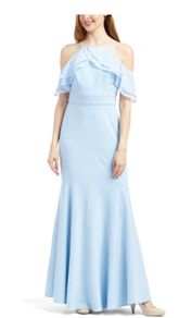 Stunning sky blue maxi dress. Size 6-8
