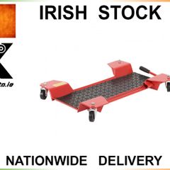 Motorcycle Centre Stand Mover Dolly - Red