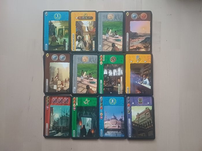 7 Wonders Card Drafting Family Board Game 1st Edition & Expansion 2010