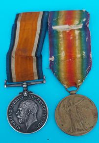 World War 1 Victory and War Medals to A.S.C.