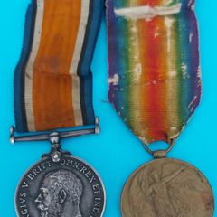 World War 1 Victory and War Medals to A.S.C.