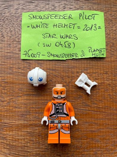 Lego minifigure Snowspeeder Pilot sw0458 - 2013