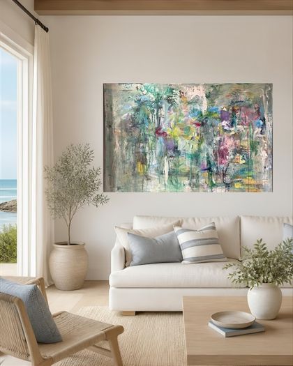 XL Art Contemporary Art Original Art Modern Irish abstract art