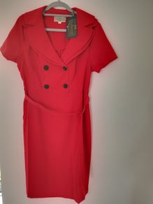 Brand new Red Rhonda dress size 16