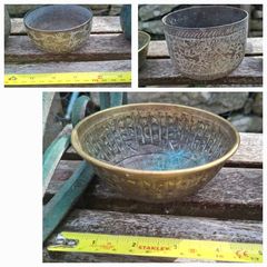 Brass and Copper bowls