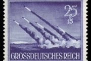 1944 WW2 German stamp (unfranked)