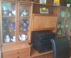 Vintage Nathan Teak Wall Unit / Mid-Century Sideboard (Excellent Condition)