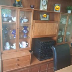 Vintage Nathan Teak Wall Unit / Mid-Century Sideboard (Excellent Condition)