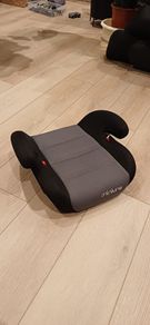 Child's car booster seat.