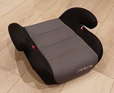 Child's car booster seat.