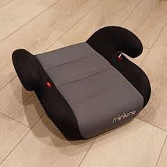 Child's car booster seat.