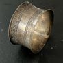 1919 Antique George V Sterling Silver Napkin Ring Image 2