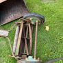 antique lawnmower Image 3