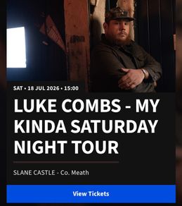 Luke Combs tickets