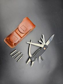 Vintage Long time Discontinued Wenger Swiss Grip Large Swiss Army Knife Multi Pliers Multi Tool Extremely Rare