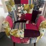 Signature patchwork armchair Price Drop Image 2