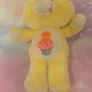Birthday Bear HTF Carebear Kenner American Greetings Corporation AGC 1983 Plush Teddy 12inch Large Vintage Image 2