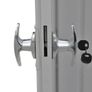 8x6 Palladium Steel Garden Shed Modern Styling Image 10