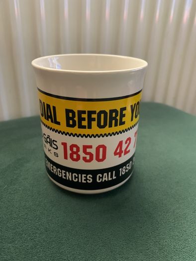 vintage Bord Gais mug