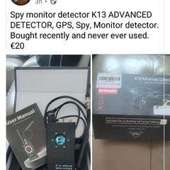 Hidden camera detector