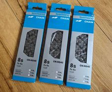 3no. CN-HG40 Shimano Chains