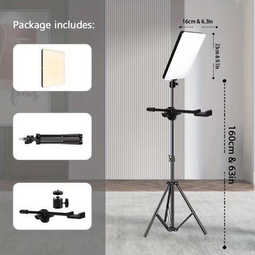 Portable LED Square Light with Adjustable Brightness