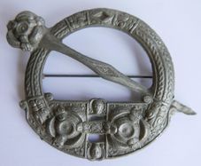 Antique Celtic Royal Tara Brooch