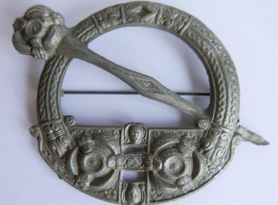 Antique Celtic Royal Tara Brooch