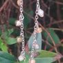 Vintage Sterling Silver necklace with Semi-Precious stones Image 3