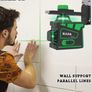 Laser Level 12 Lines 3D Self-Leveling 360 Horizontal And Vertical Cross Super Powerful Green Laser Beam Line Image 2