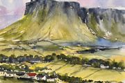 Ben bulben watercolour