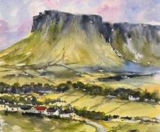 Ben bulben watercolour