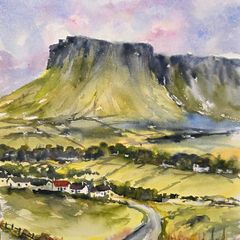 Ben bulben watercolour