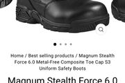 Magnum Safety Boots Size UK10