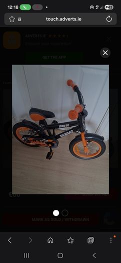 Kids bike