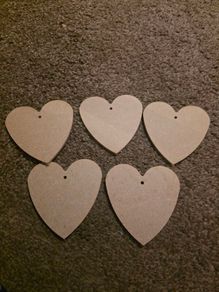 wooden hearts