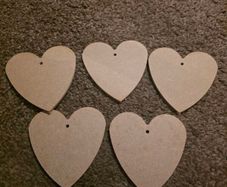 wooden hearts