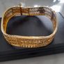 Intricate 18ct solid bangle Image 4