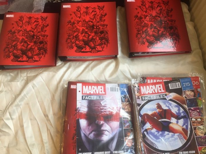 Marvel factfiles full collection 1-250