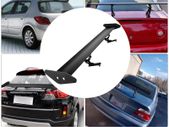 Universal Rear Wing Adjustable Brackets 43/53 In Aluminum Alloy Car Spoiler Tuning Accessory Installed on Hatchback Trunk