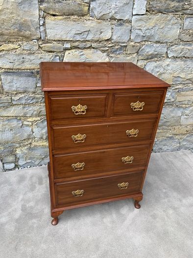 Late Edwardian Mahogany Chest of Drawers.