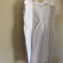 white sun dress Size 8/10 medium Abercrombie and Fitch Image 3