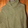 Green Sisley Poncho Image 3