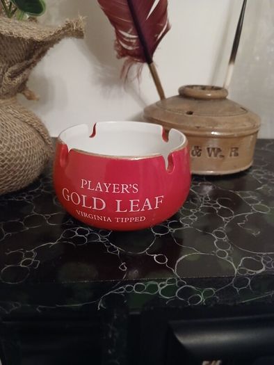 Arklow Gold Leaf Ashtray