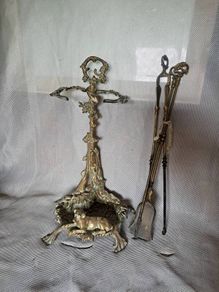 Antique umbrella/walking stick holder