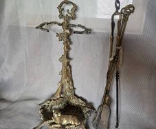 Antique umbrella/walking stick holder