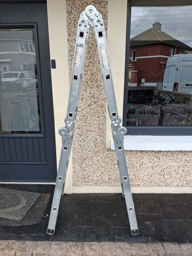 Four piece folding ladder